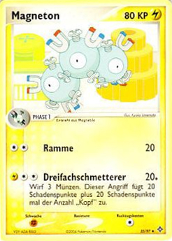 Magneton 35 — EX Dragon (German Pokémon TCG card)