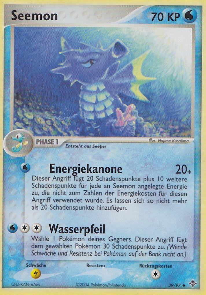 Seemon 39 — EX Dragon (German Pokémon TCG card)