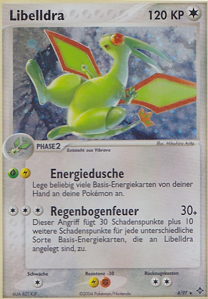 Libelldra 4 — EX Dragon (German Pokémon TCG card)