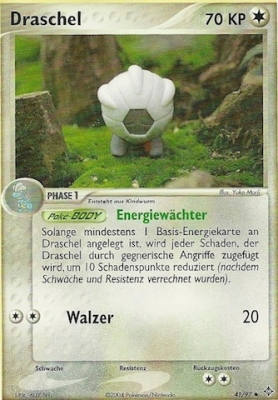 Draschel 41 — EX Dragon (German Pokémon TCG card)