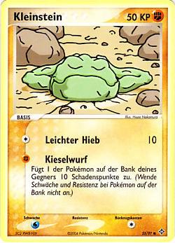 Kleinstein 55 — EX Dragon (German Pokémon TCG card)