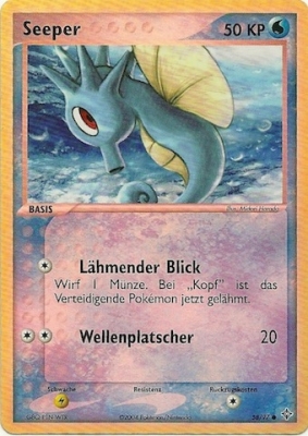Seeper 58 — EX Dragon (German Pokémon TCG card)