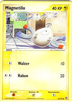 Magnetilo 61 — EX Dragon (German Pokémon TCG card)