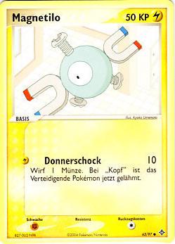Magnetilo 63 — EX Dragon (German Pokémon TCG card)