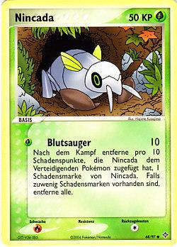 Nincada 68 — EX Dragon (German Pokémon TCG card)