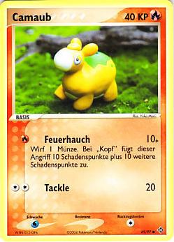 Camaub 69 — EX Dragon (German Pokémon TCG card)