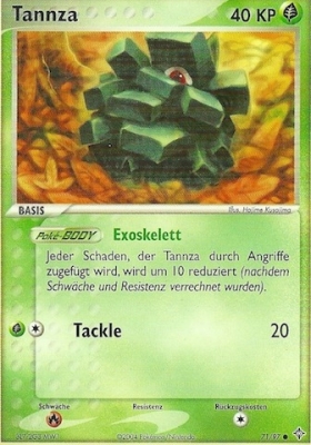 Tannza 71 — EX Dragon (German Pokémon TCG card)