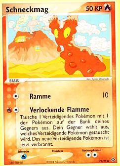 Schneckmag 72 — EX Dragon (German Pokémon TCG card)
