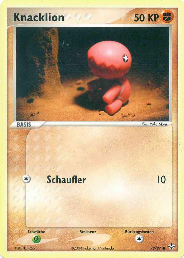 Knacklion 78 — EX Dragon (German Pokémon TCG card)