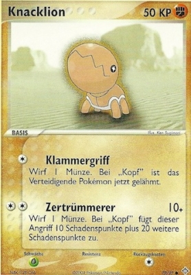Knacklion 79 — EX Dragon (German Pokémon TCG card)
