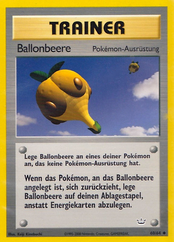 Ballonbeere 82 — EX Dragon (German Pokémon TCG card)