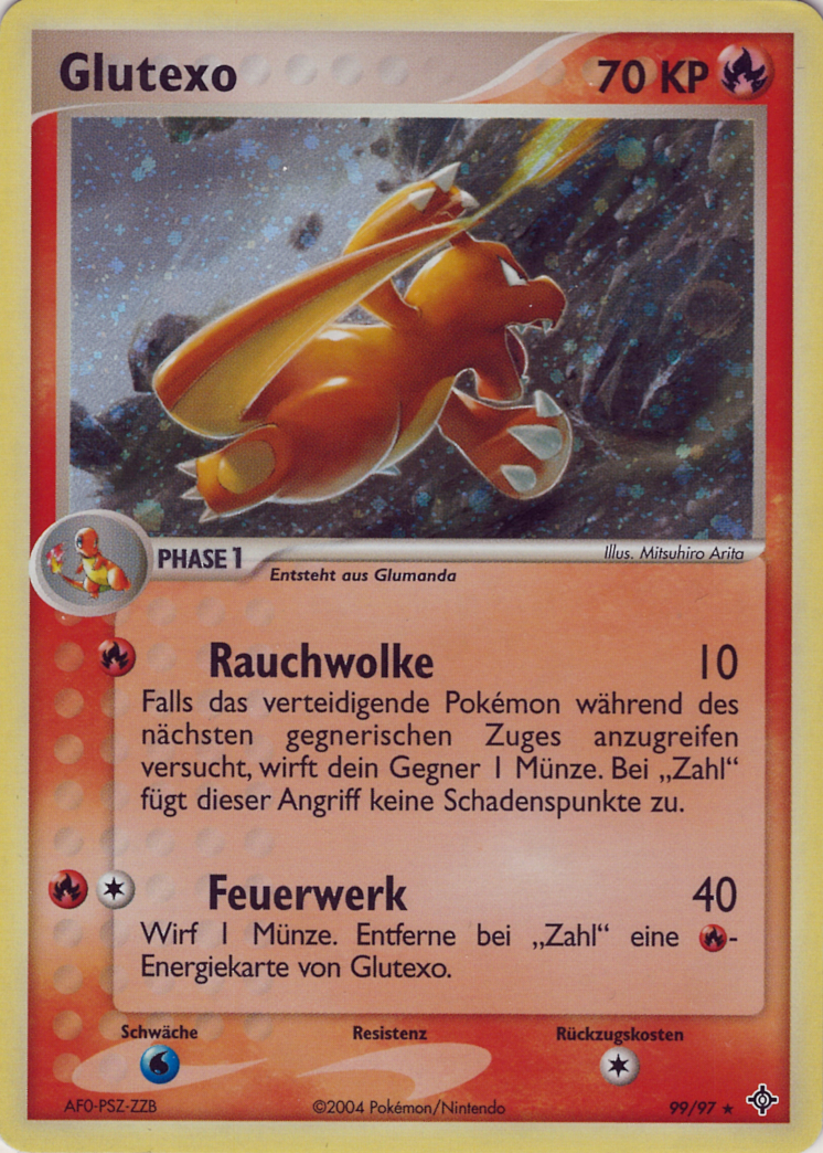 Glutexo 99 — EX Dragon (German Pokémon TCG card)