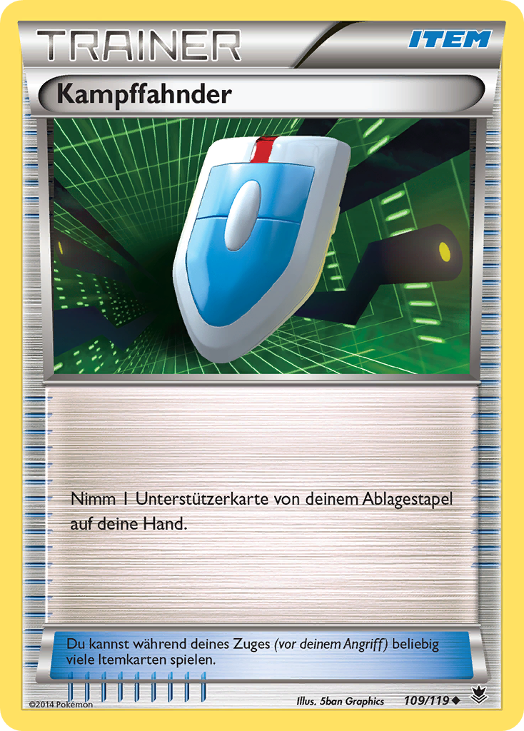 Kampffahnder 100 — EX FireRed & LeafGreen (German Pokémon TCG card)