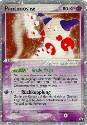 Pantimos ex 111 — EX FireRed & LeafGreen (German Pokémon TCG card)