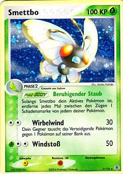 Smettbo 2 — EX FireRed & LeafGreen (German Pokémon TCG card)