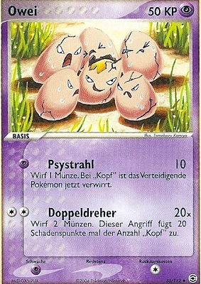Owei 33 — EX FireRed & LeafGreen (German Pokémon TCG card)
