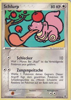 Schlurp 37 — EX FireRed & LeafGreen (German Pokémon TCG card)