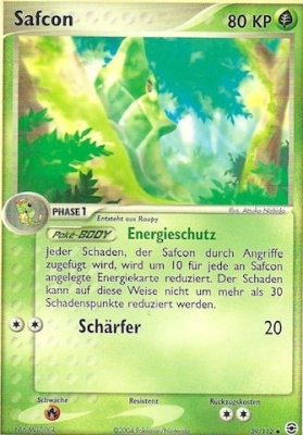 Safcon 39 — EX FireRed & LeafGreen (German Pokémon TCG card)