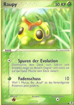 Raupy 56 — EX FireRed & LeafGreen (German Pokémon TCG card)