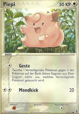 Piepi 59 — EX FireRed & LeafGreen (German Pokémon TCG card)