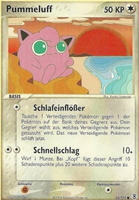 Pummeluff 65 — EX FireRed & LeafGreen (German Pokémon TCG card)