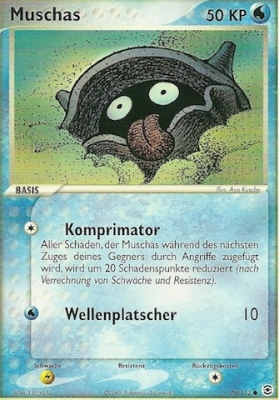 Muschas 79 — EX FireRed & LeafGreen (German Pokémon TCG card)