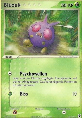 Bluzuk 84 — EX FireRed & LeafGreen (German Pokémon TCG card)
