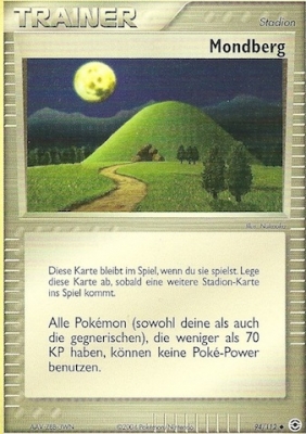 Mondberg 94 — EX FireRed & LeafGreen (German Pokémon TCG card)