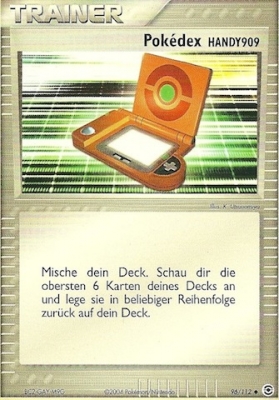 PokéDex HANDY909 96 — EX FireRed & LeafGreen (German Pokémon TCG card)