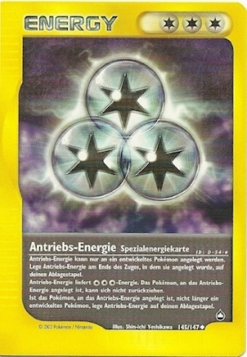 Antriebs-Energie 93 — EX Deoxys (German Pokémon TCG card)