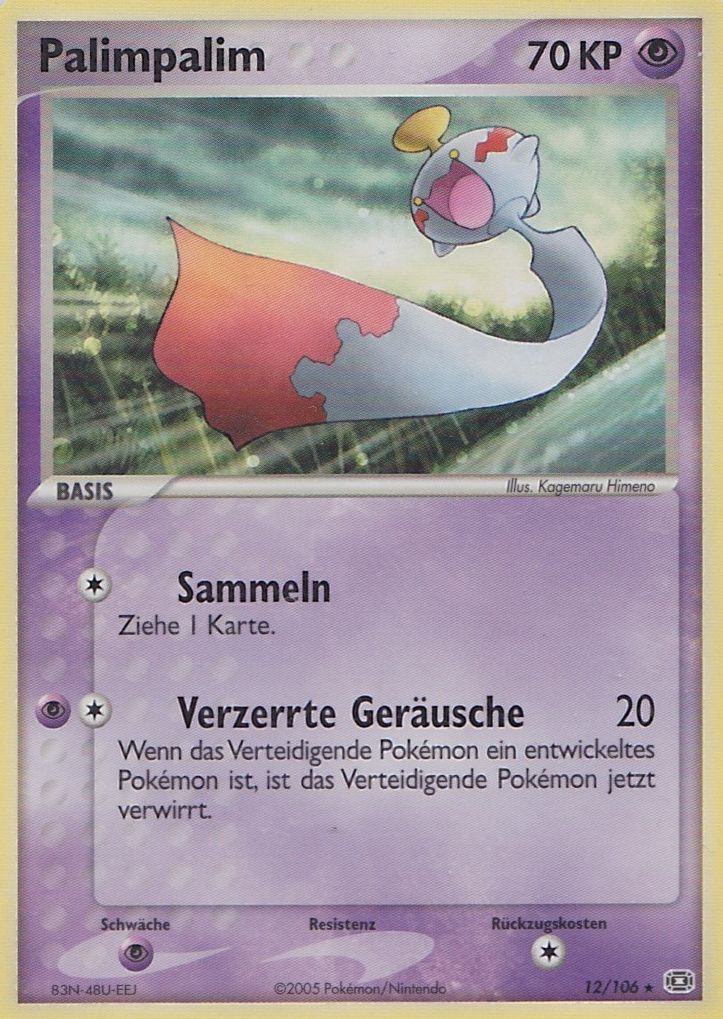 Palimpalim 12 — EX Emerald (German Pokémon TCG card)