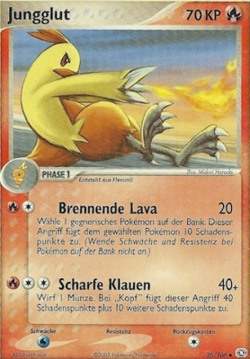Jungglut 25 — EX Emerald (German Pokémon TCG card)