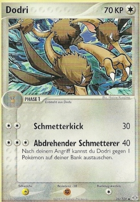Dodri 26 — EX Emerald (German Pokémon TCG card)