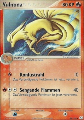 Vulnona 38 — EX Emerald (German Pokémon TCG card)