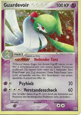 Guardevoir 4 — EX Emerald (German Pokémon TCG card)