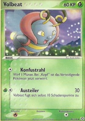 Volbeat 42 — EX Emerald (German Pokémon TCG card)
