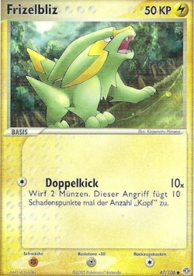Frizelbliz 47 — EX Emerald (German Pokémon TCG card)