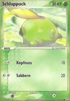 Schluppuck 51 — EX Emerald (German Pokémon TCG card)