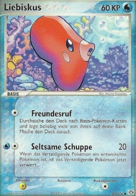 Liebiskus 53 — EX Emerald (German Pokémon TCG card)