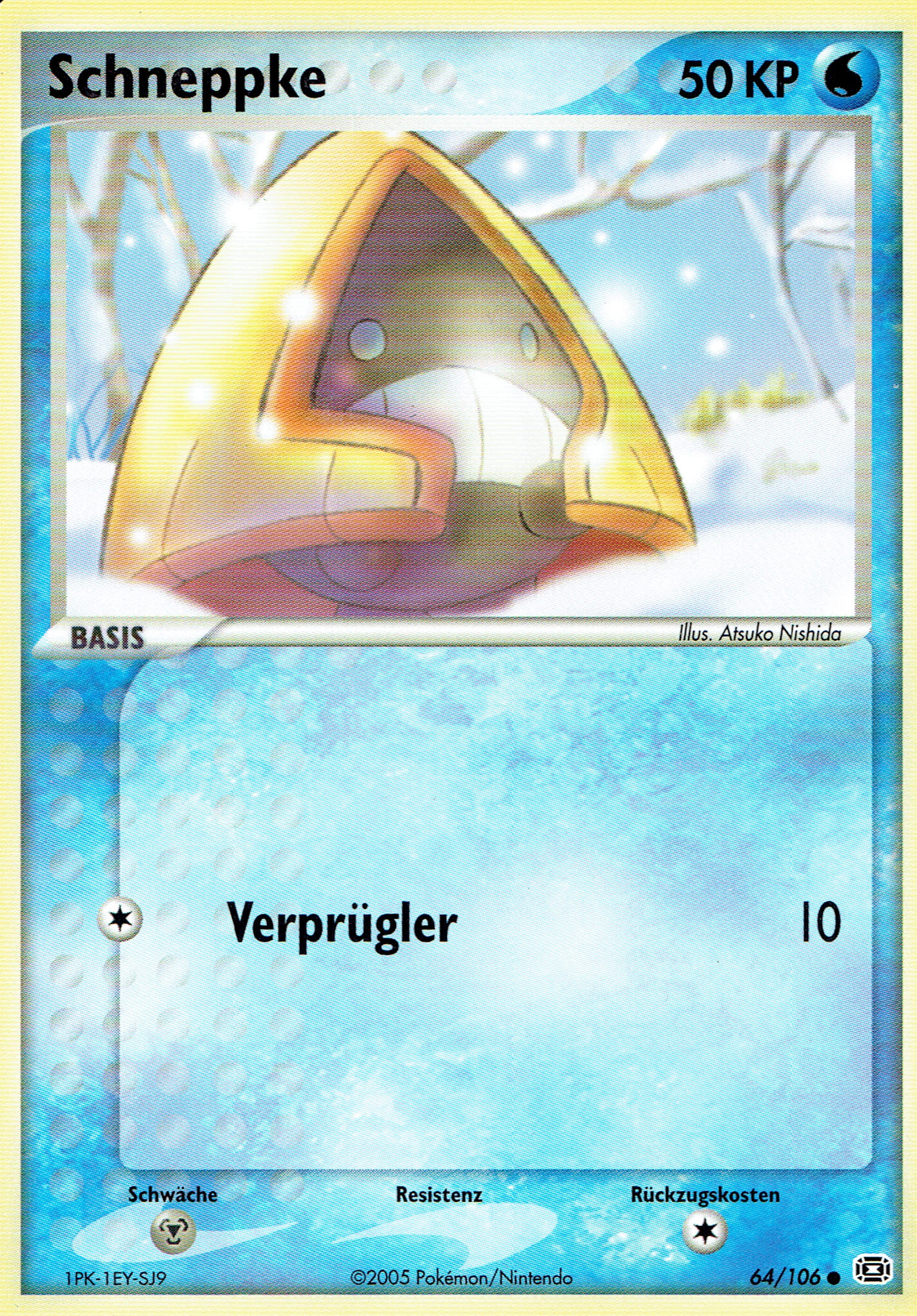 Schneppke 64 — EX Emerald (German Pokémon TCG card)