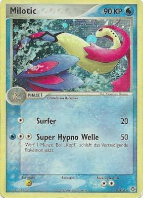 Milotic 8 — EX Emerald (German Pokémon TCG card)