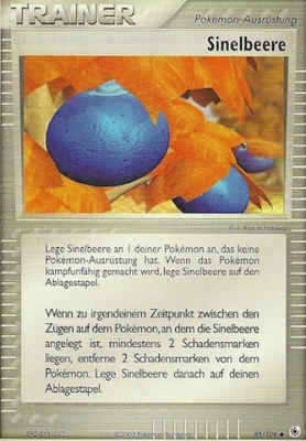 Oran Berry* 80 — EX Emerald (German Pokémon TCG card)