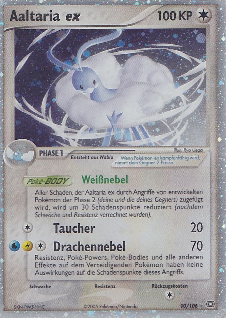 Altaria ex 90 — EX Emerald (German Pokémon TCG card)
