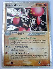 Meditalis ex 95 — EX Emerald (German Pokémon TCG card)