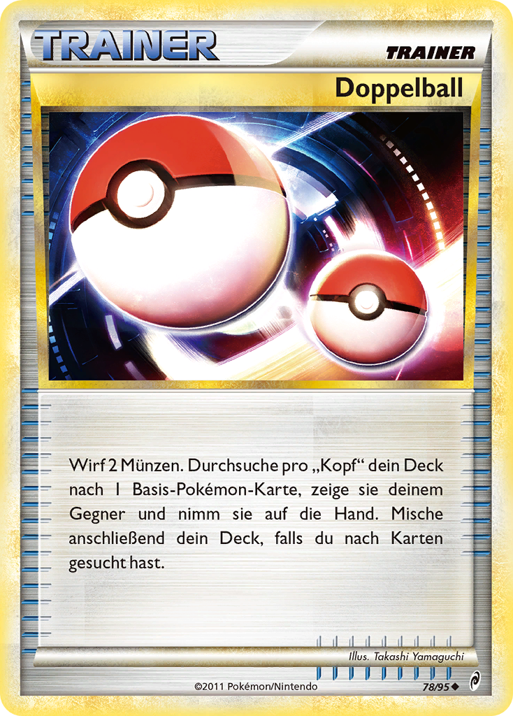 Doppelball 72 — Entfesselt (German Pokémon TCG card)
