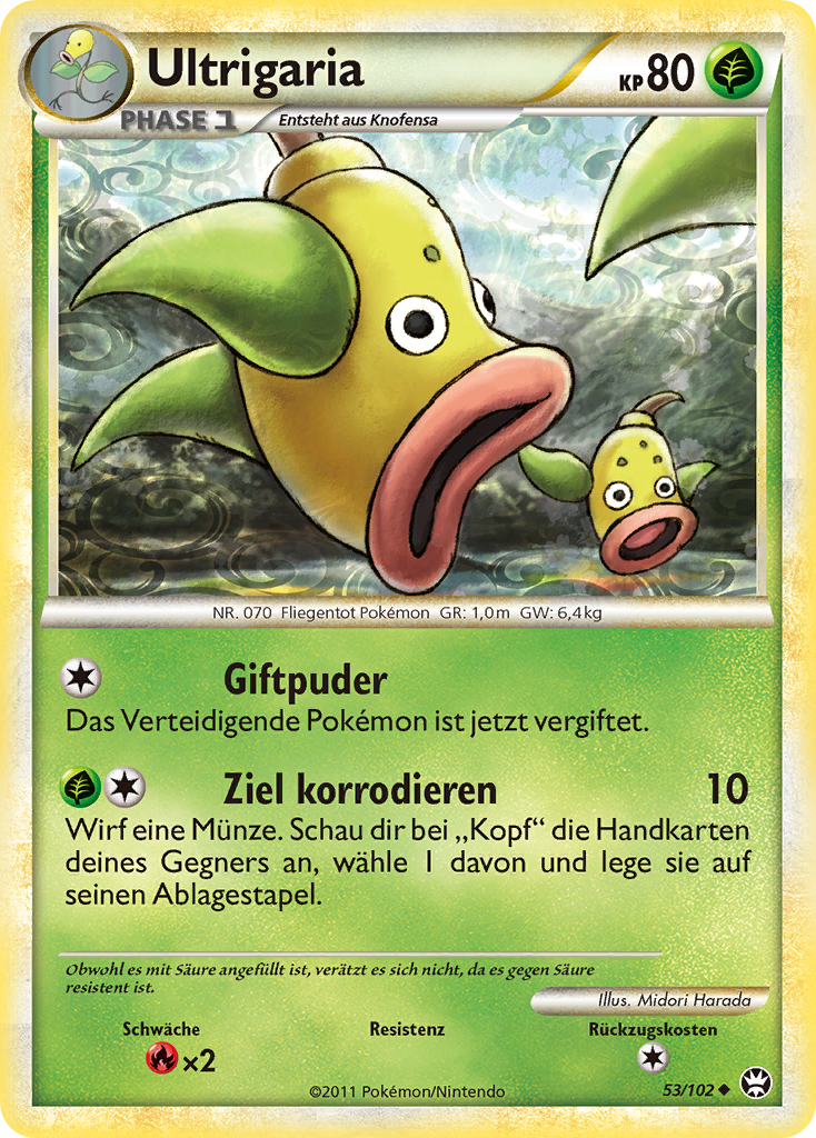 Ultrigaria 53 — Triumphant (German Pokémon TCG card)