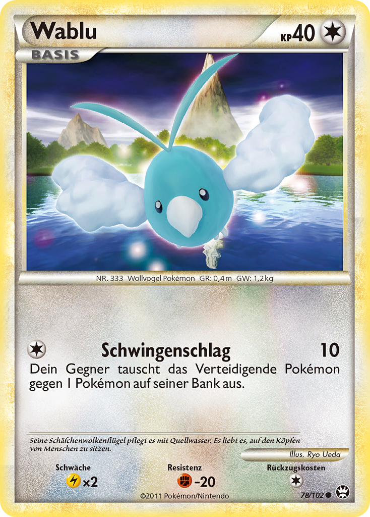 Wablu 78 — Triumphant (German Pokémon TCG card)