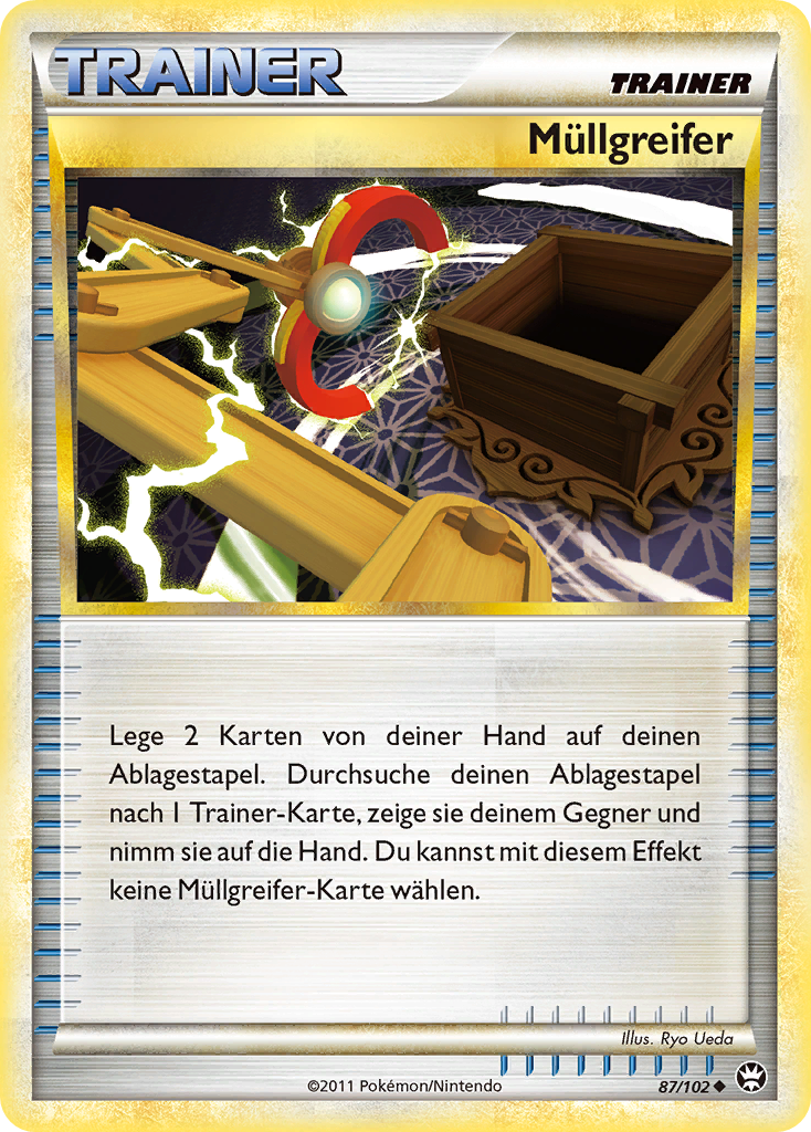 Müllgreifer 87 — Triumphant (German Pokémon TCG card)