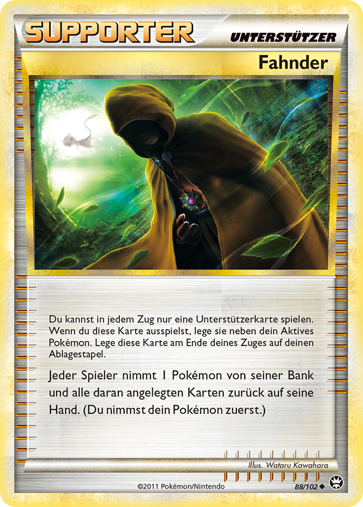 Fahnder 88 — Triumphant (German Pokémon TCG card)