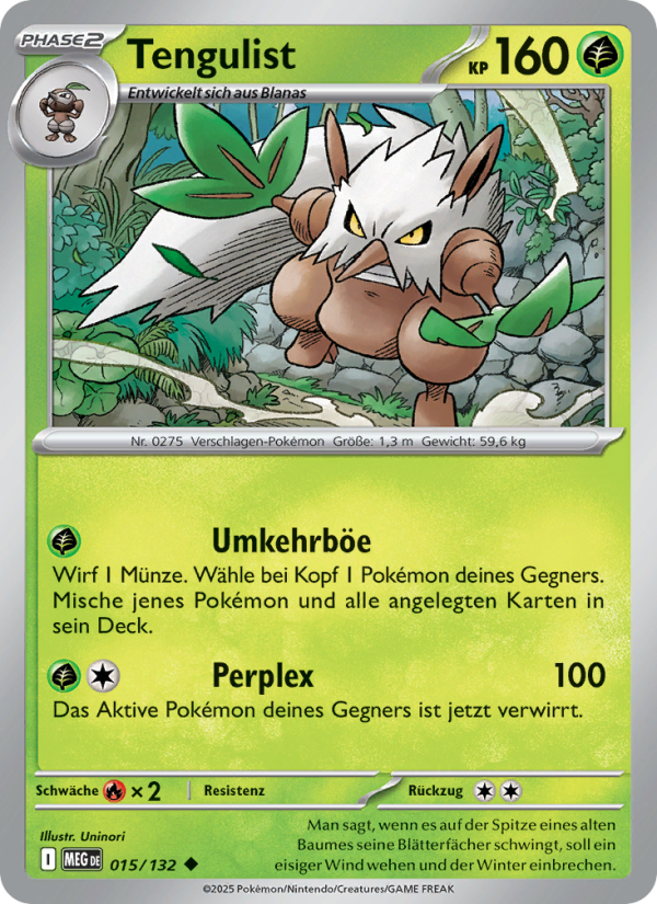 Tengulist 015 — Mega Evolution (German Pokémon TCG card)